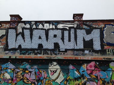 Graffiti Bombing in München - Photo by Warum (2014)