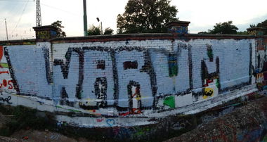Graffiti Bombing in München - Photo by Warum (2014)