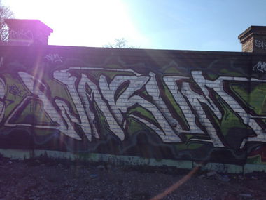 Graffiti Wall in München  - Photo by Warum - Warum, and, Friends (2015)
