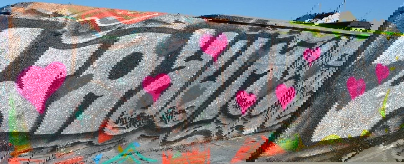 Graffiti Bombing in München  - Photo by Warum - Warum, Herz (2015)