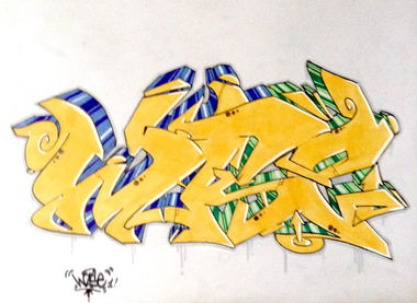 Graffiti Sketch - Photo by Wase1 (2015)