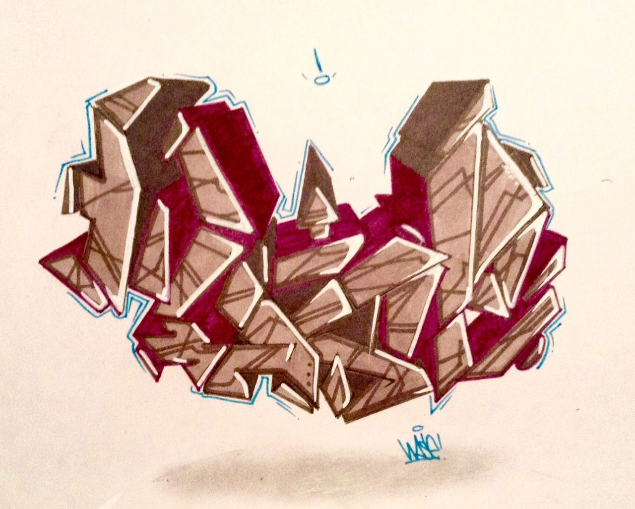 Graffiti Sketch - Photo by Wase1