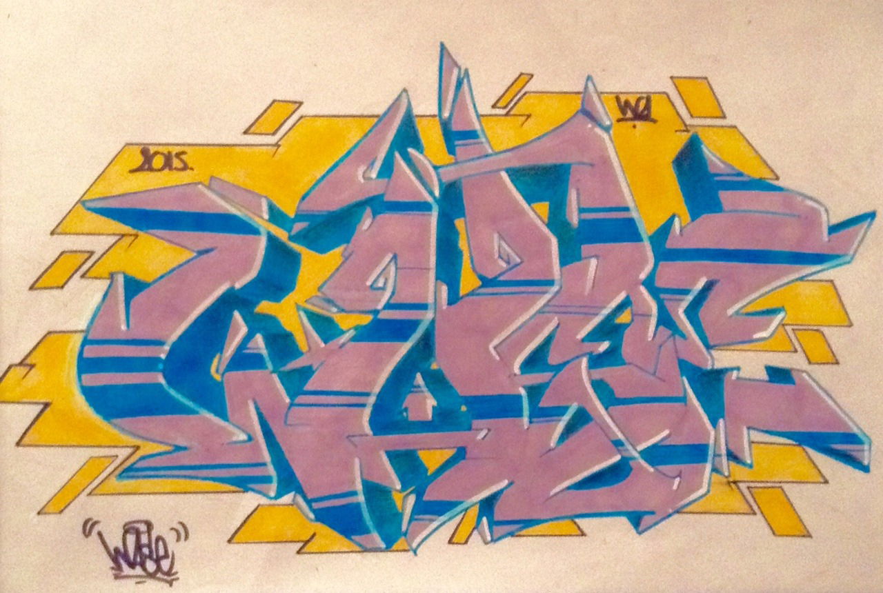 Graffiti Sketch - Photo by Wase1