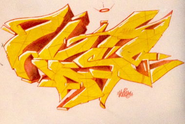 Graffiti Sketch - Photo by Wase1