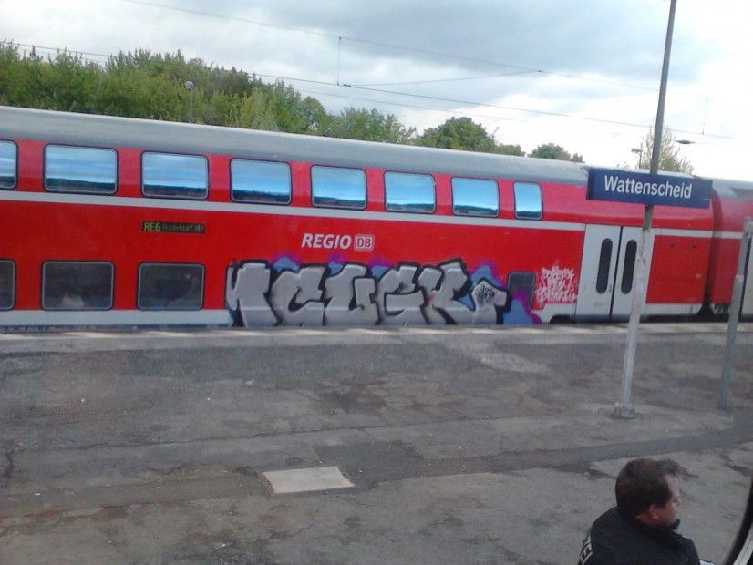 Graffiti Train - Photo by Waterapple