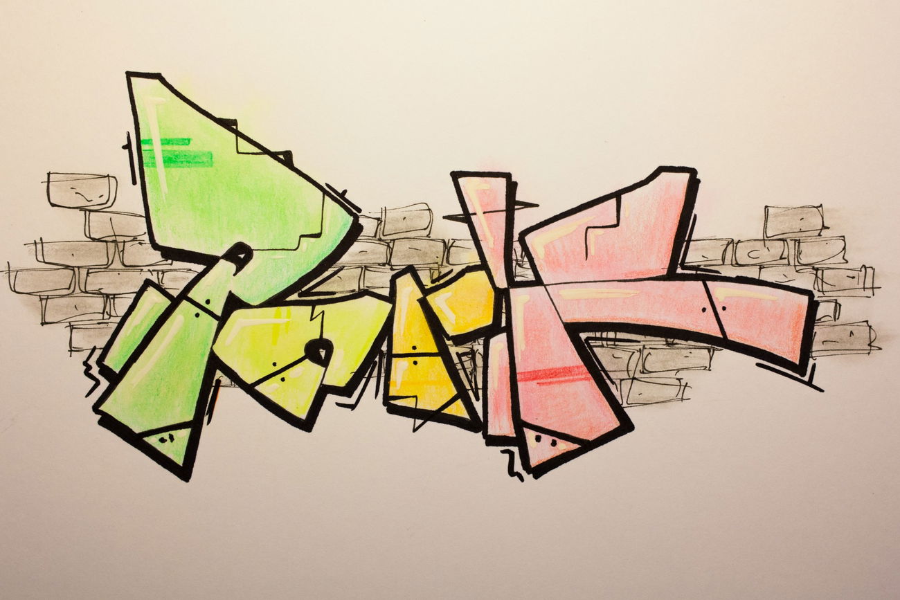 Graffiti Sketch - Photo by Watson