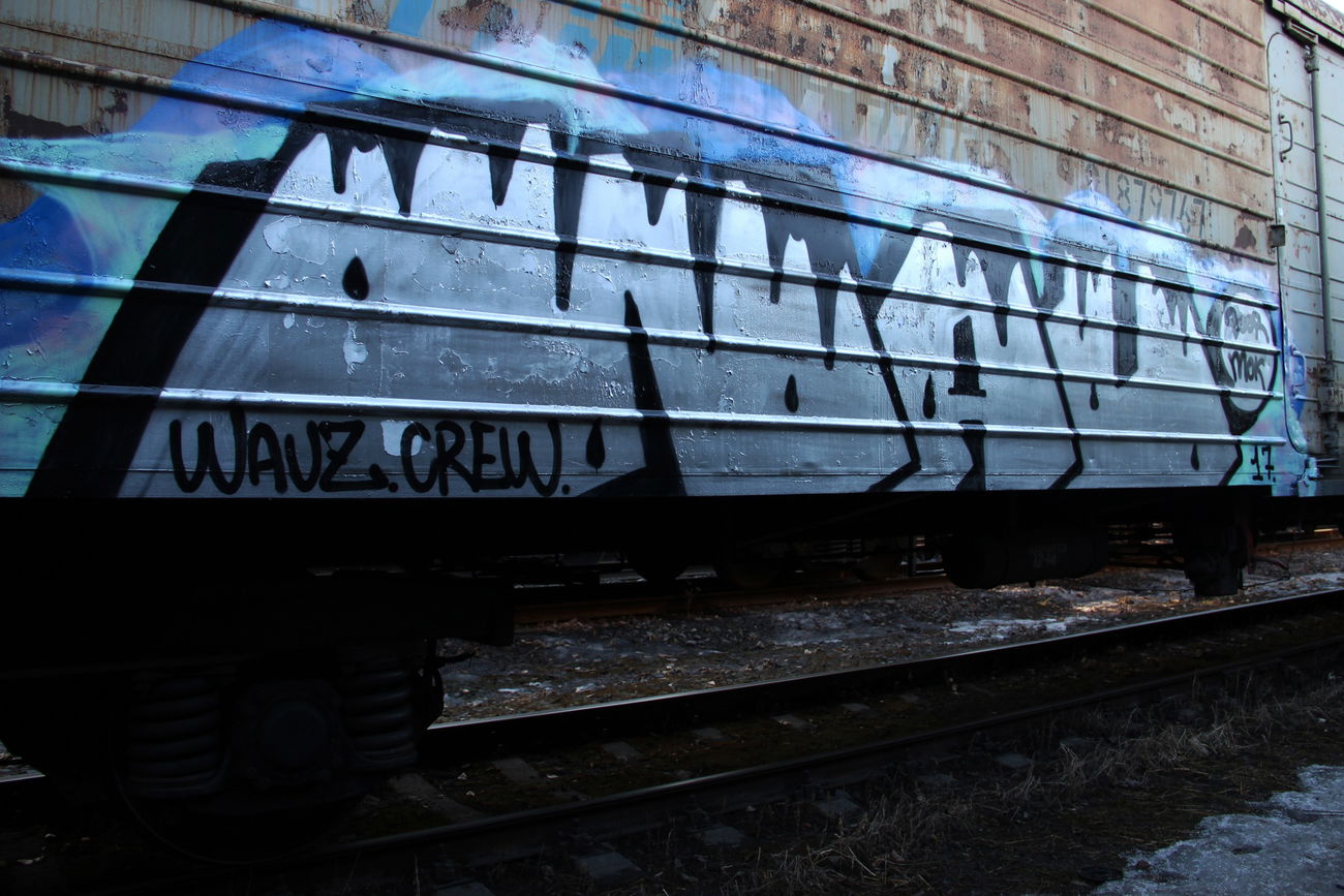 Graffiti Train - Photo by WauzBoor - FR8 (2017)
