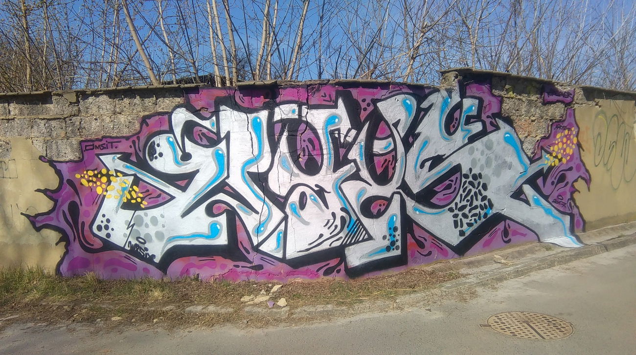 Graffiti Wall - Photo by Waxso