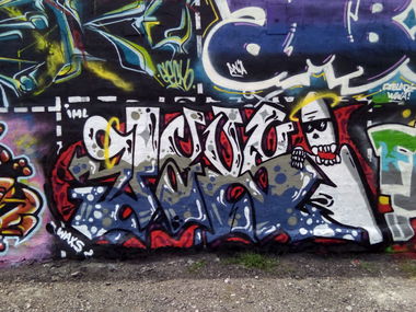 Graffiti Wall - Photo by Waxso - Waxs