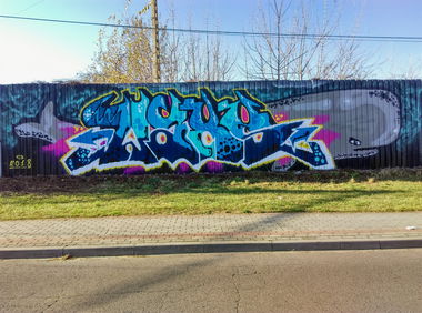 Graffiti Wall - Photo by Waxso - Waxs