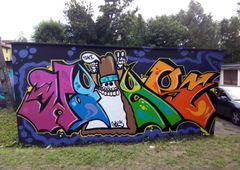 Graffiti Wall - Photo by Waxso - Waxs