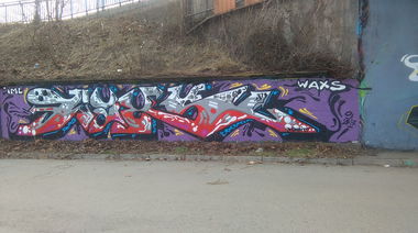 Graffiti Wall - Photo by Waxso