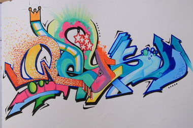 Graffiti Sketch in Wolfsburg - Photo by Ways - Ways, Mcr, Wolfsburg (2012)