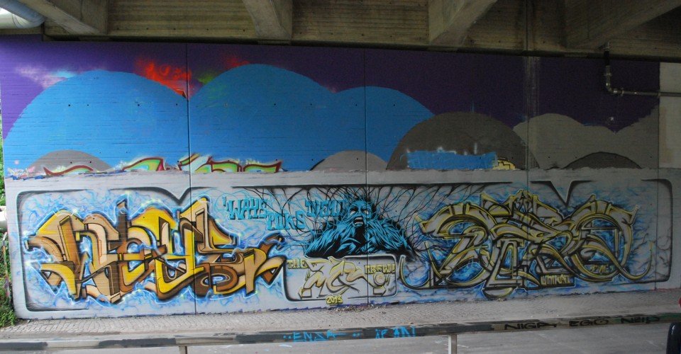 Graffiti Wall - Photo by Ways - Weys, Ways, Poks (2013)