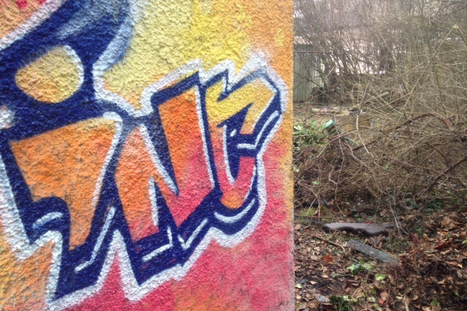 Graffiti Wall - Photo by WeisJaNed (2014)