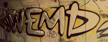 Graffiti Bombing in Astrakhan - Photo by Wemd