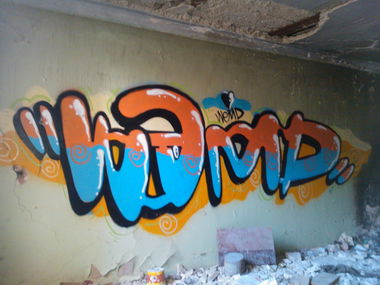 Graffiti Wall - Photo by Wemd