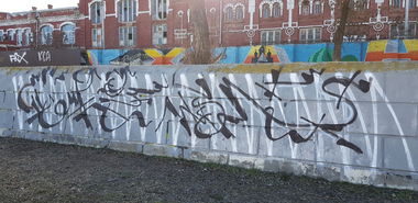 Graffiti Wall - Photo by Wemd - walls, wemd, bombing (2019)