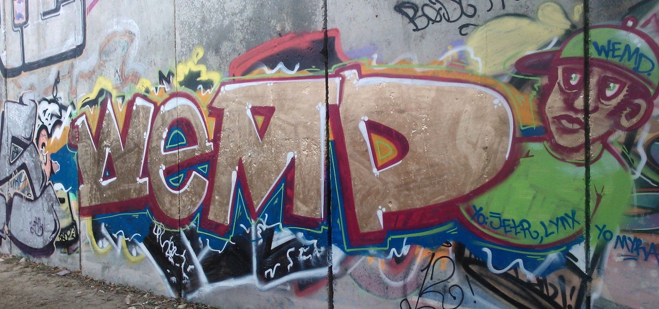 Graffiti Wall - Photo by Wemd