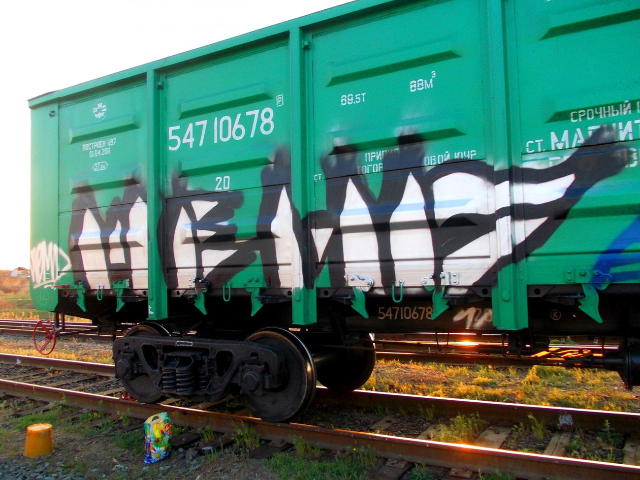 Graffiti Train - Photo by Wemd