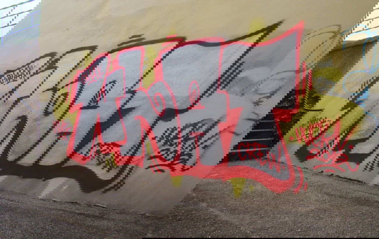 Graffiti Bombing in Strasbourg - Photo by Wern57 - wern, what (2012)