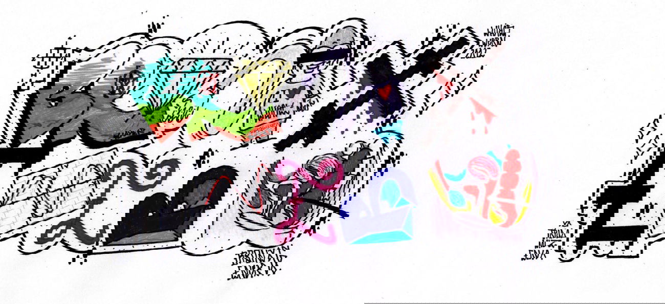 Graffiti Sketch - Photo by Wern57 - wern (2012)