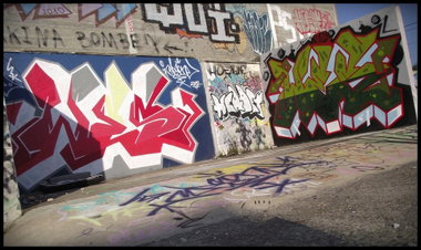 Graffiti Wall in France - Photo by Wesone (2K12)