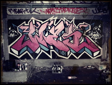 Graffiti Wall in France - Photo by Wesone (2K12)