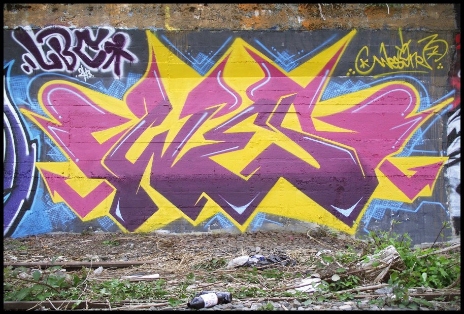 Graffiti Wall - Photo by Wesone (2K13)