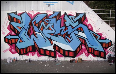 Graffiti Wall - Photo by Wesone (2013)