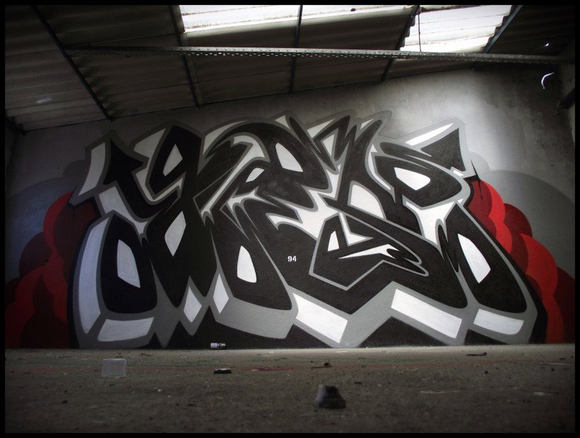Graffiti Wall - Photo by Wesone (2013)