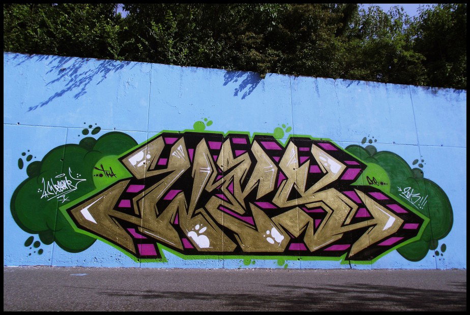 Graffiti Wall - Photo by Wesone
