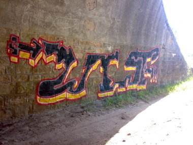 Graffiti Wall - Photo by West (2012)