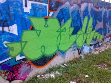 Graffiti Wall - Photo by West (2012)