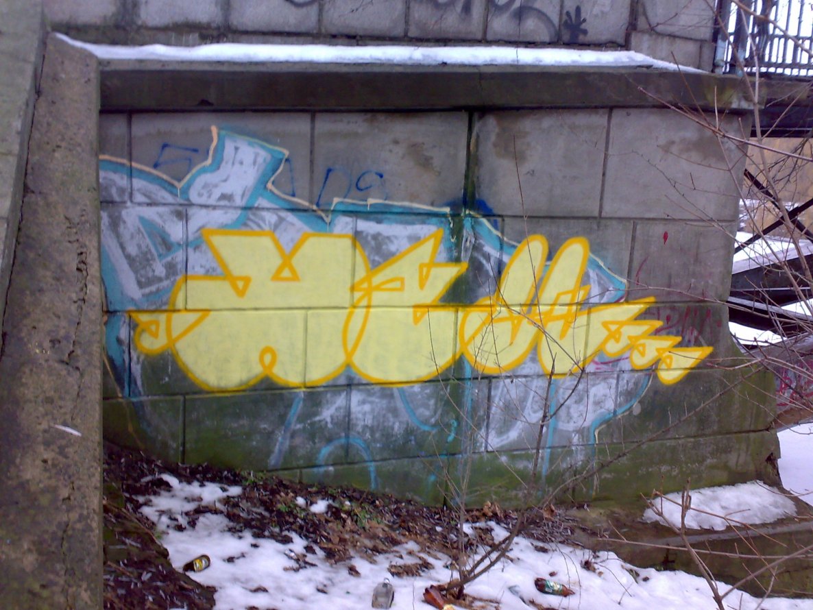 Graffiti Bombing - Photo by West (2013)