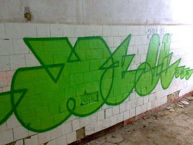 Graffiti Bombing - Photo by West (2013)