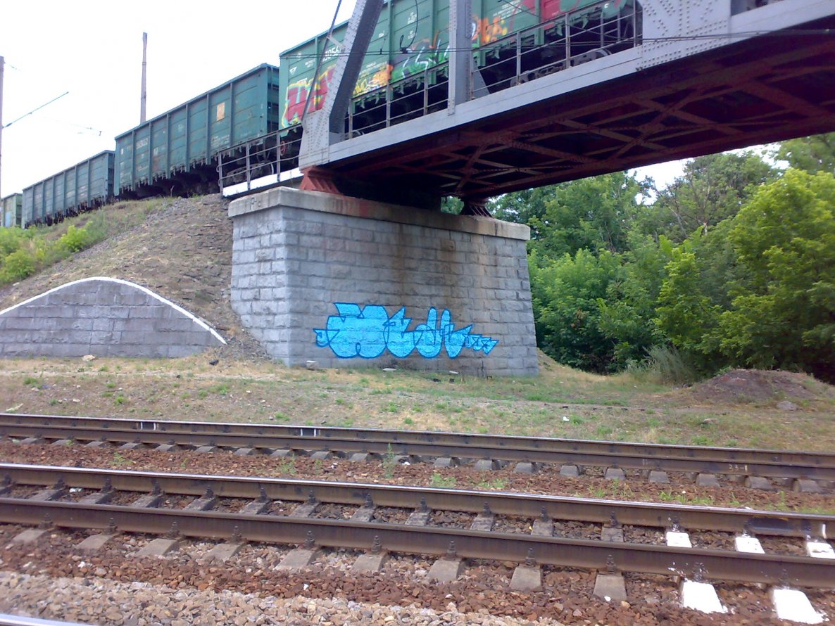 Graffiti Bombing - Photo by West (2013)