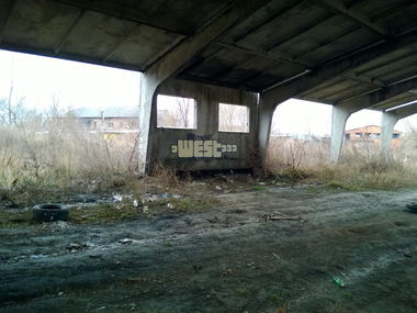 Graffiti Bombing - Photo by West (2014)