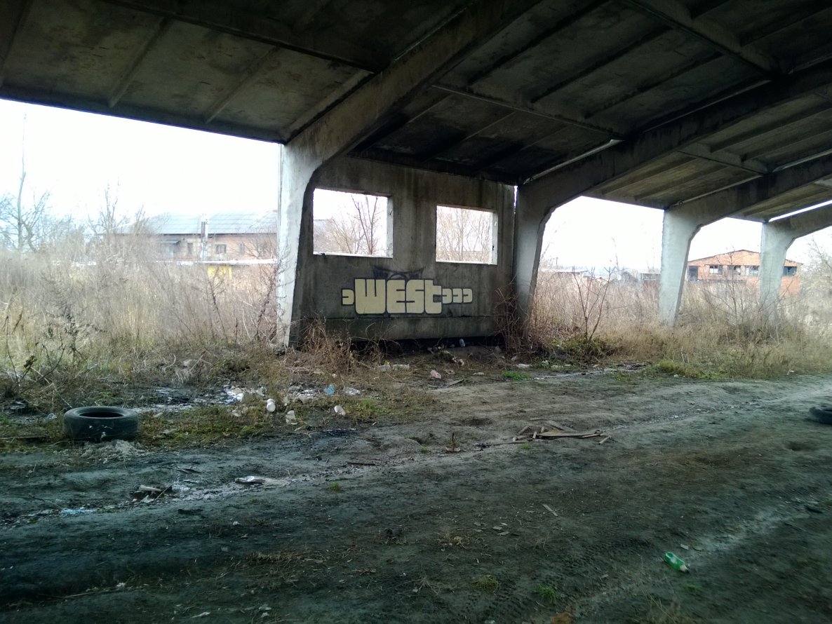 Graffiti Bombing - Photo by West (2014)