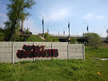 Graffiti Bombing - Photo by West (2014)