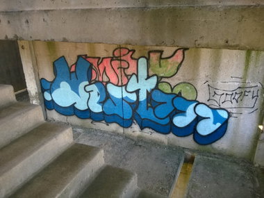 Graffiti Wall - Photo by West (2014)