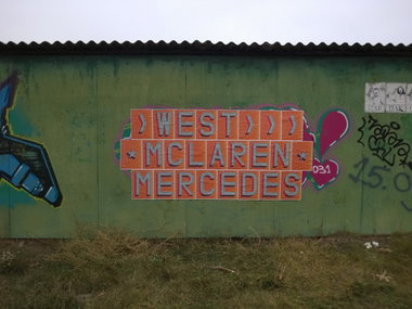 Graffiti Photo by West - EndOfAgeMcLarenMercedes, End_of_Age_McLaren_Mercedes, McLaren (2014)