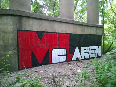 Graffiti Artwork - Photo by West - McLaren (2015)