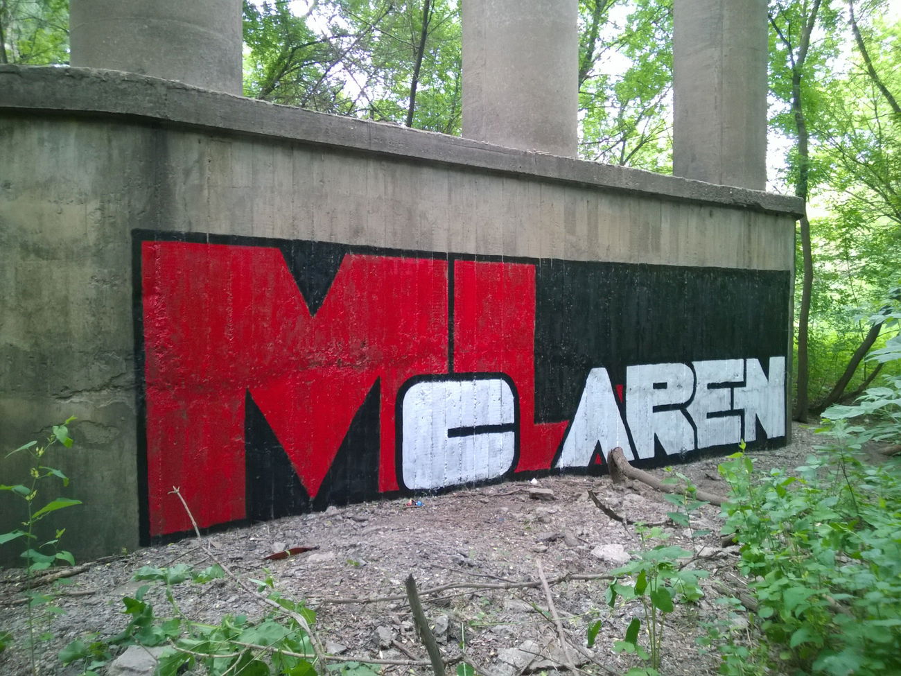 Graffiti Artwork - Photo by West - McLaren (2015)