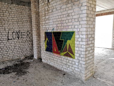 Graffiti Wall - Photo by West (2020)