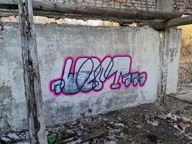 Graffiti Wall - Photo by West (2020)