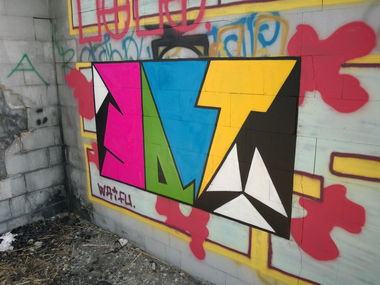 Graffiti Wall - Photo by West (2019)