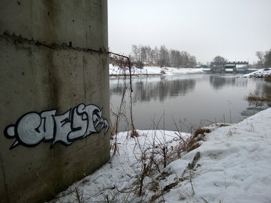 Graffiti Wall - Photo by West (2017)