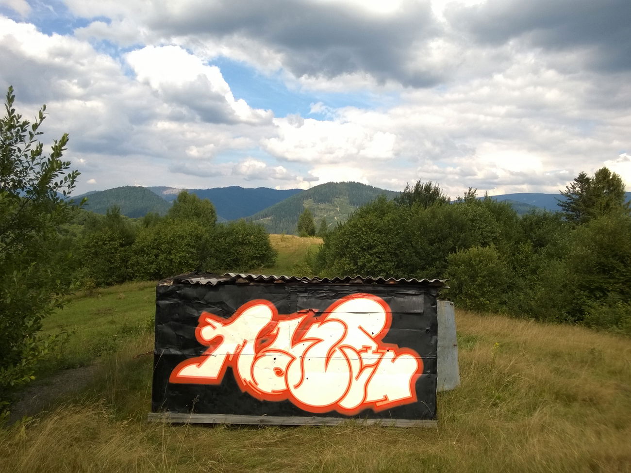 Graffiti Wall - Photo by West - McLaren (2019)