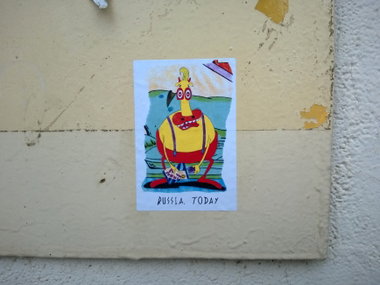 Graffiti Photo by West - RussiaToday, Russia_Today, Heffer (2016)